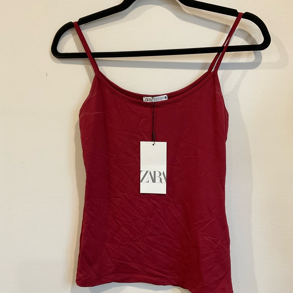 Zara Scarlet Camisole Top